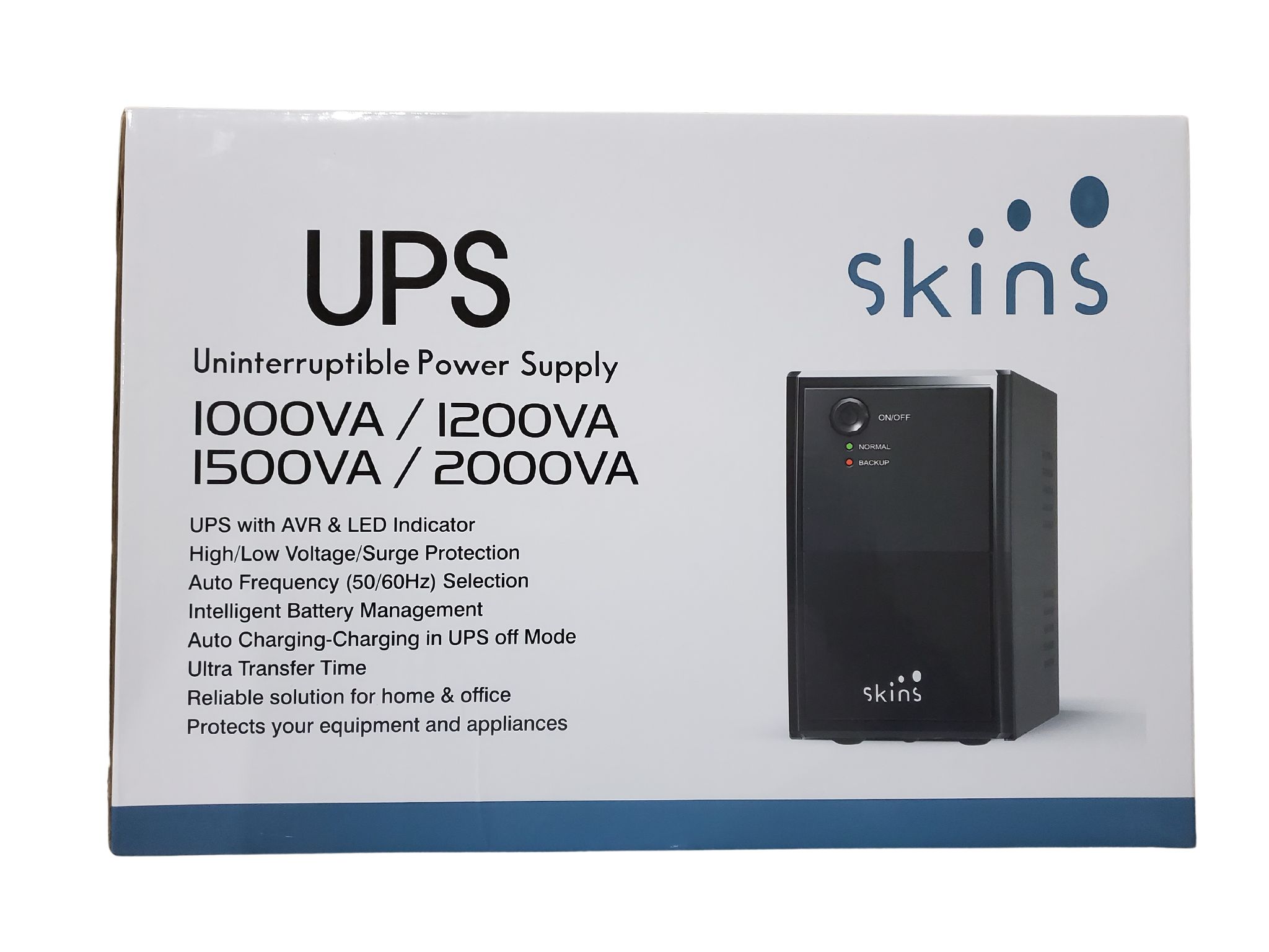 ONDULEUR UPS SKINS 1200VA 4 SORTIES IEC C13